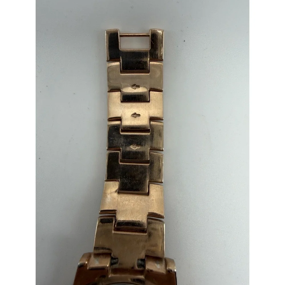 Victoria Wieck B9825 Rose Gold New‎ Battery Ladies Pave Watch 38MM 6.5